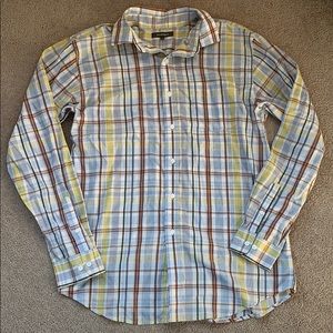 Denver Hayes Plaid Button Down Shirt